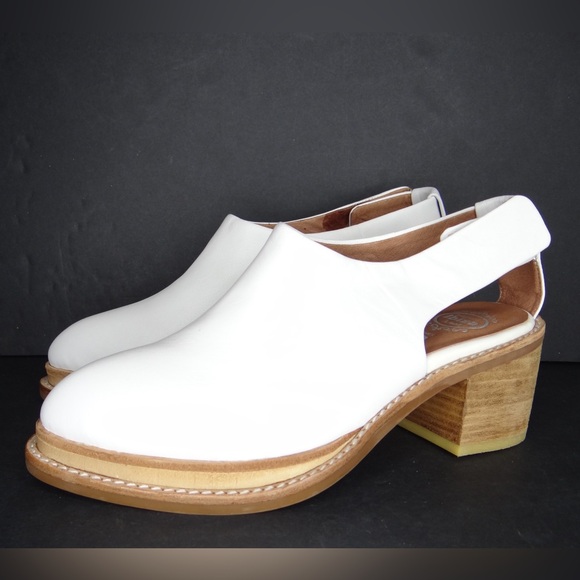 RARE Jeffrey Campbell Ibiza Hildalgo Slingback Heels Size 7 - Picture 1 of 9